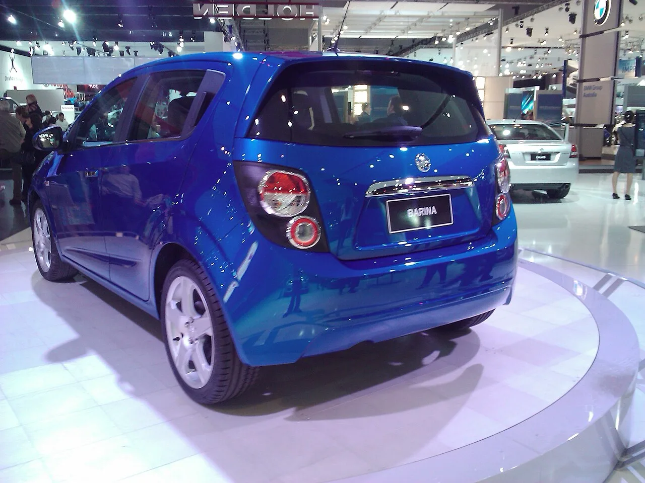 Holden Barina TM, rear