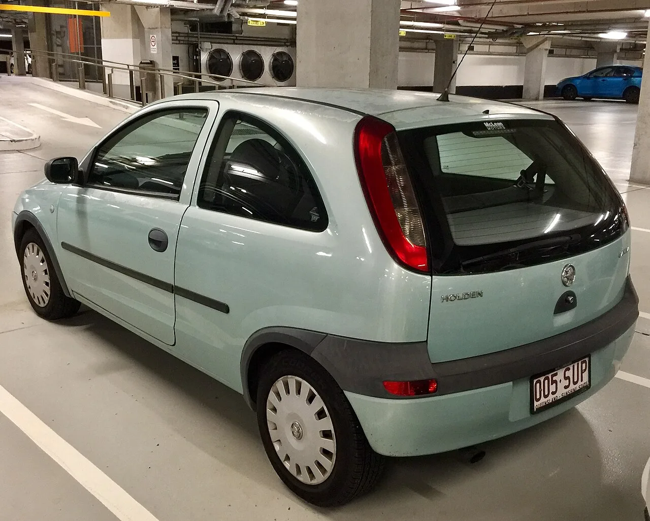 Holden Barina XC, rear