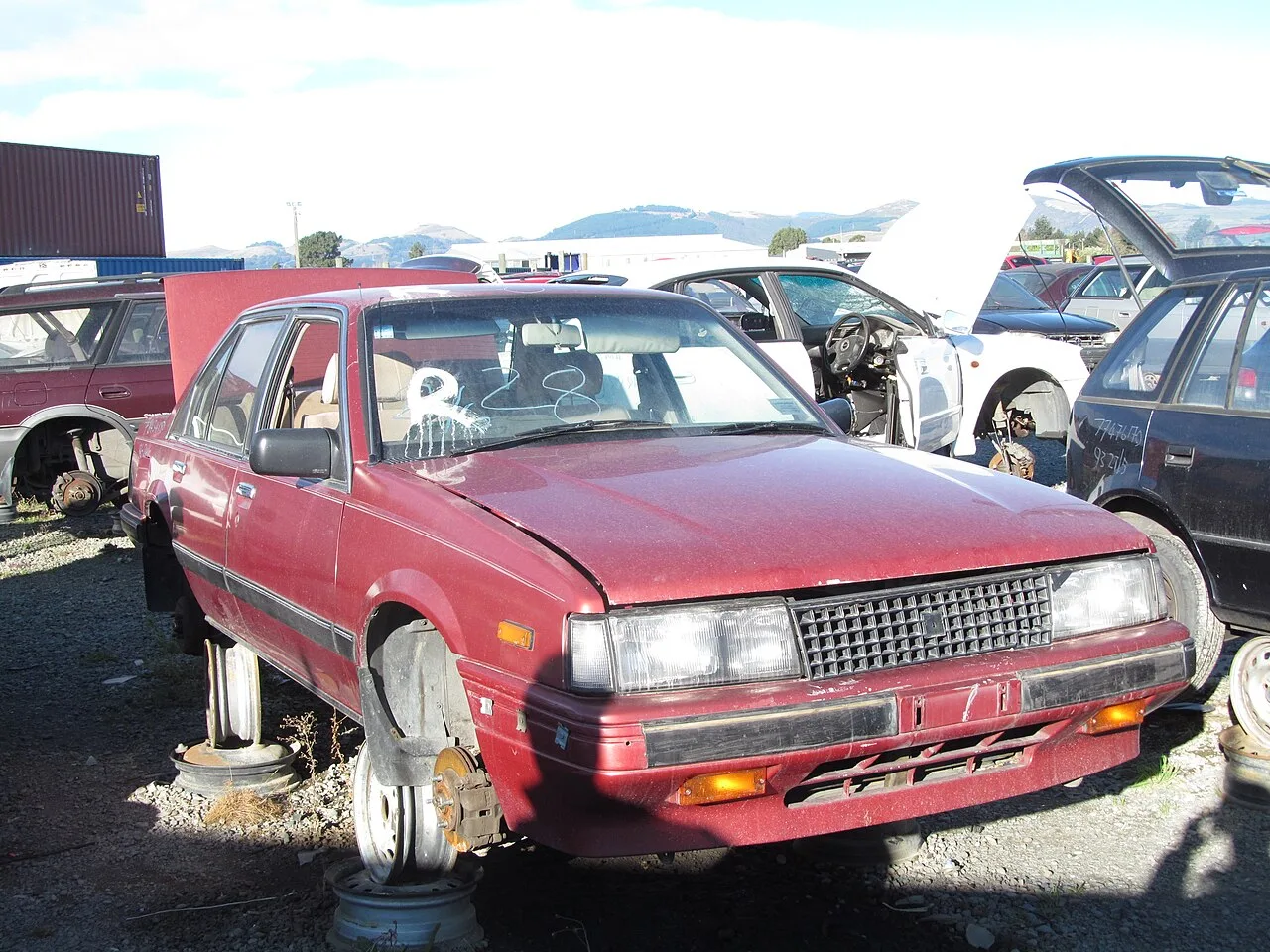 Holden Camira JJ, rear