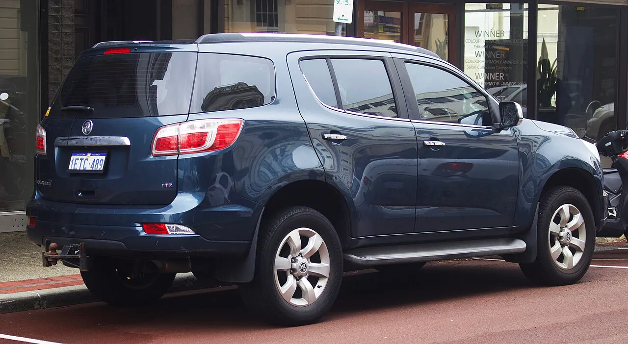 Holden Colorado RG, rear