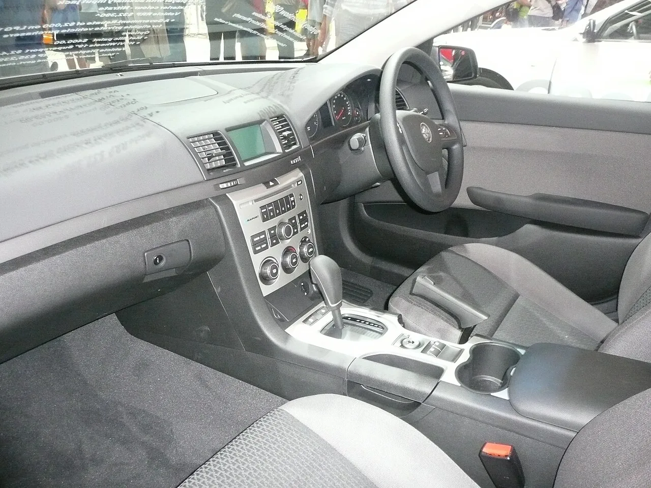 Holden Ute, interior