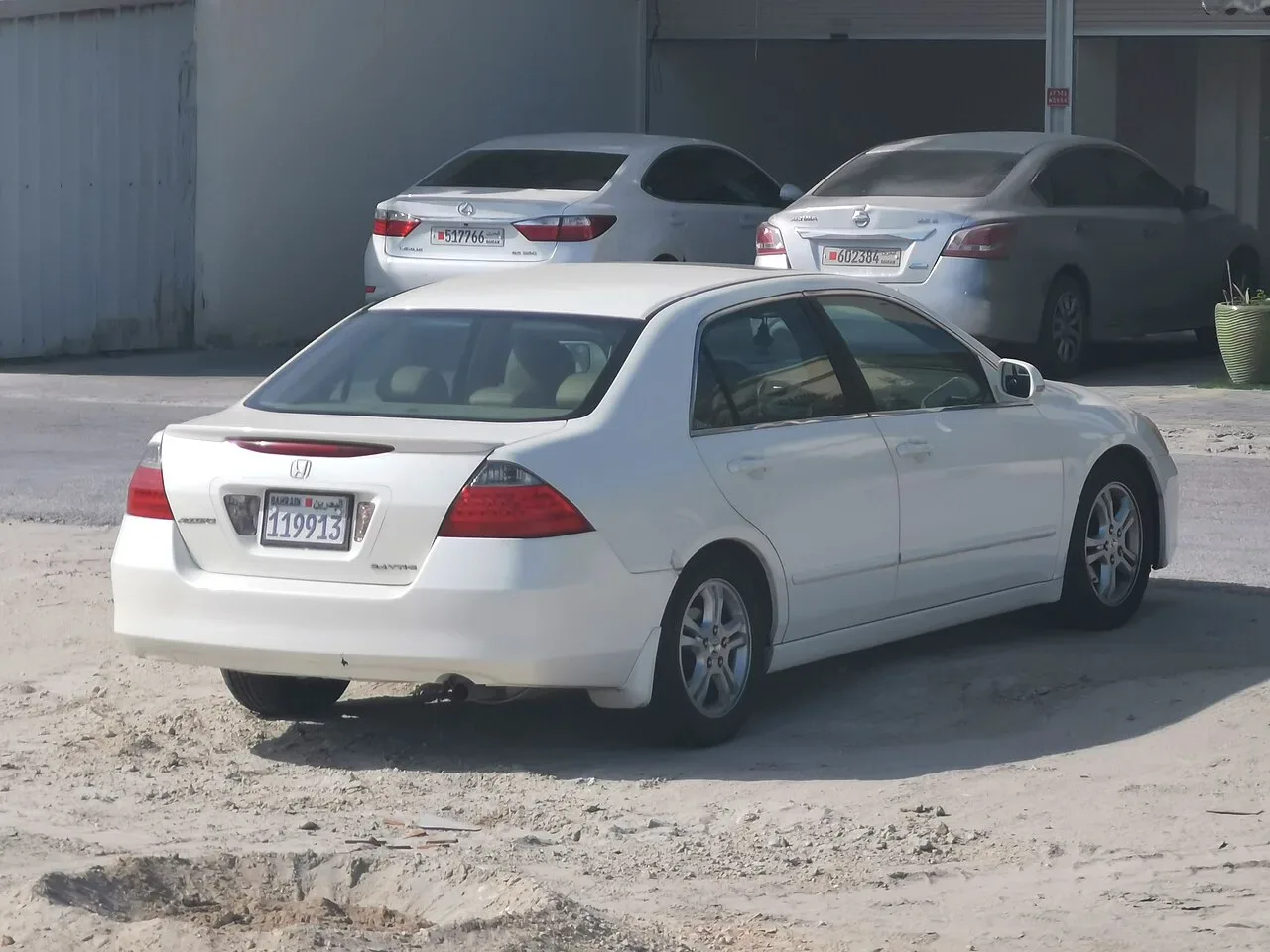 Honda Accord, rear