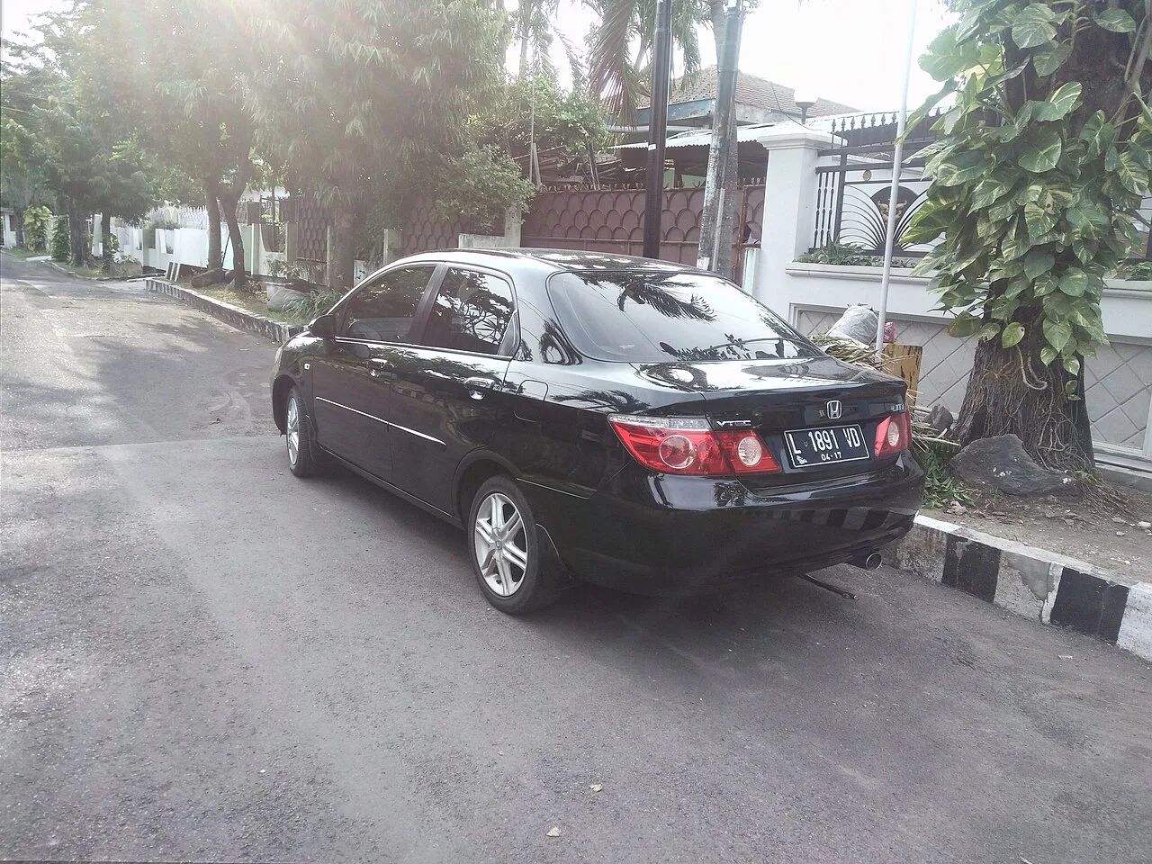 Honda City GD / GE, rear