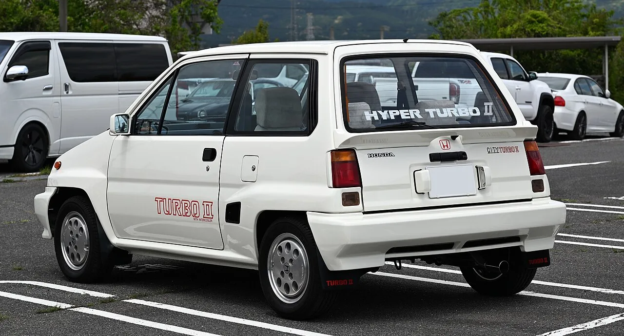 Honda City Turbo / Turbo II, rear