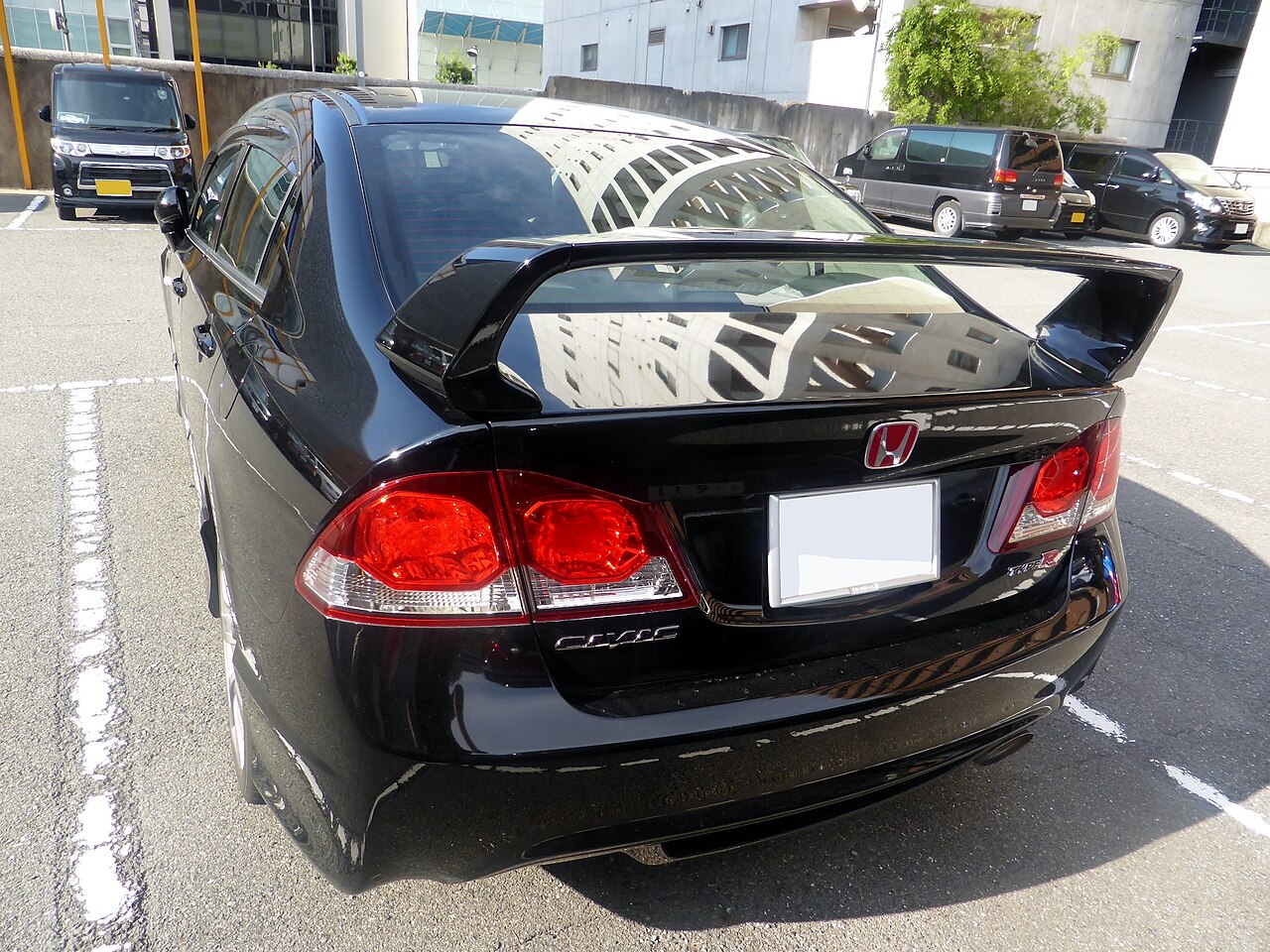 Honda Civic Type R, rear