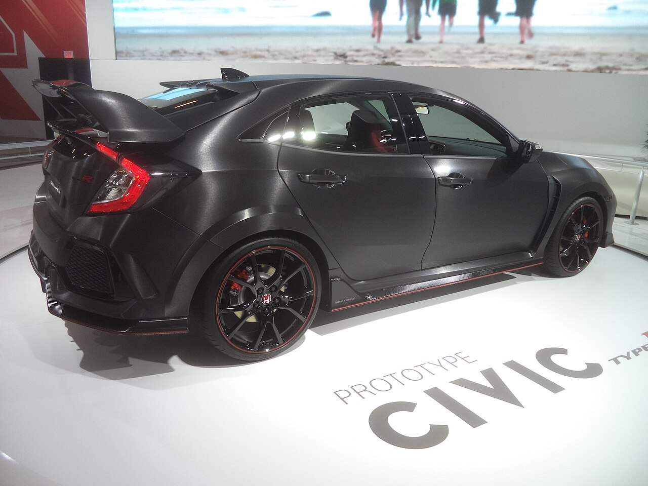 Honda Civic Type R, side
