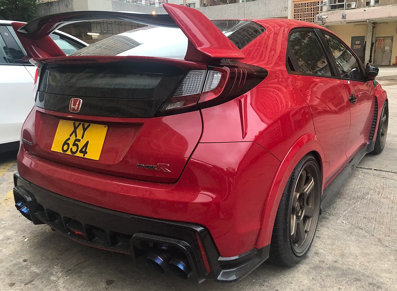 Honda Civic Type R, rear
