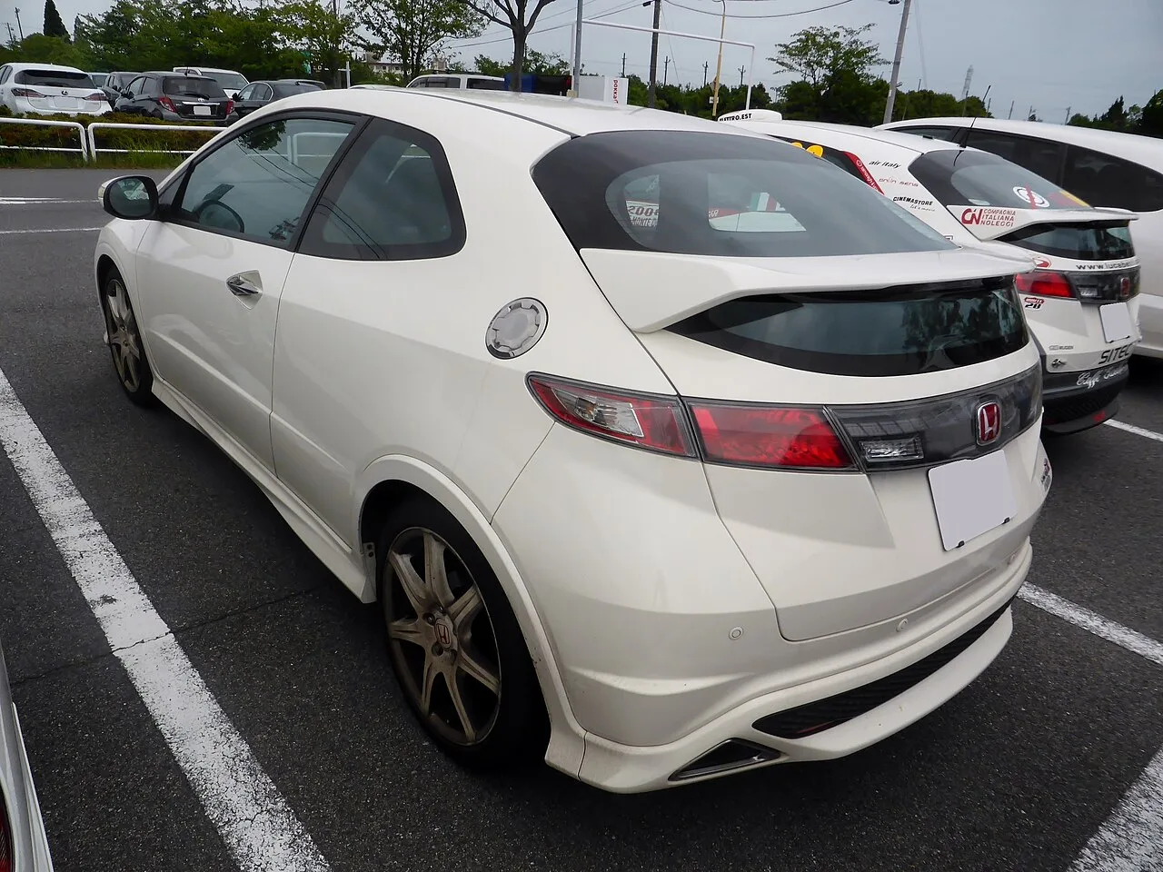 Honda Civic Type R FN2, rear