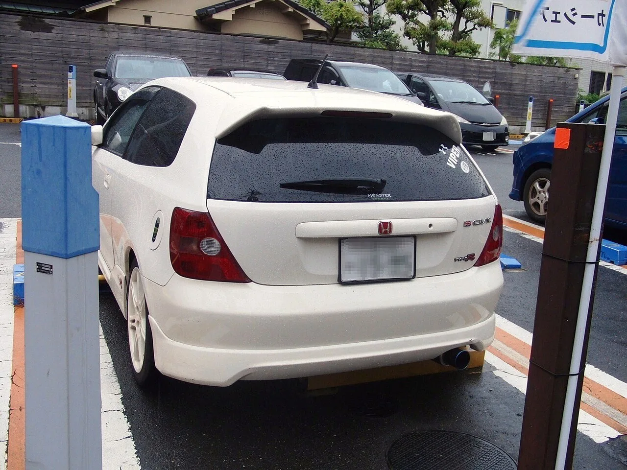 Honda Civic Type R EP3, rear