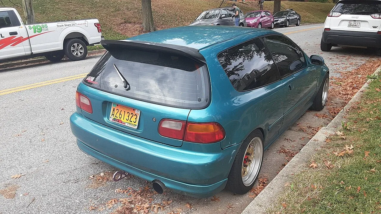 Honda Civic, rear