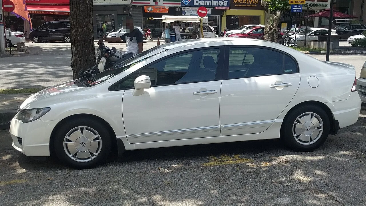 Honda Civic first generation SB1/SG/SH/SE/VB, side