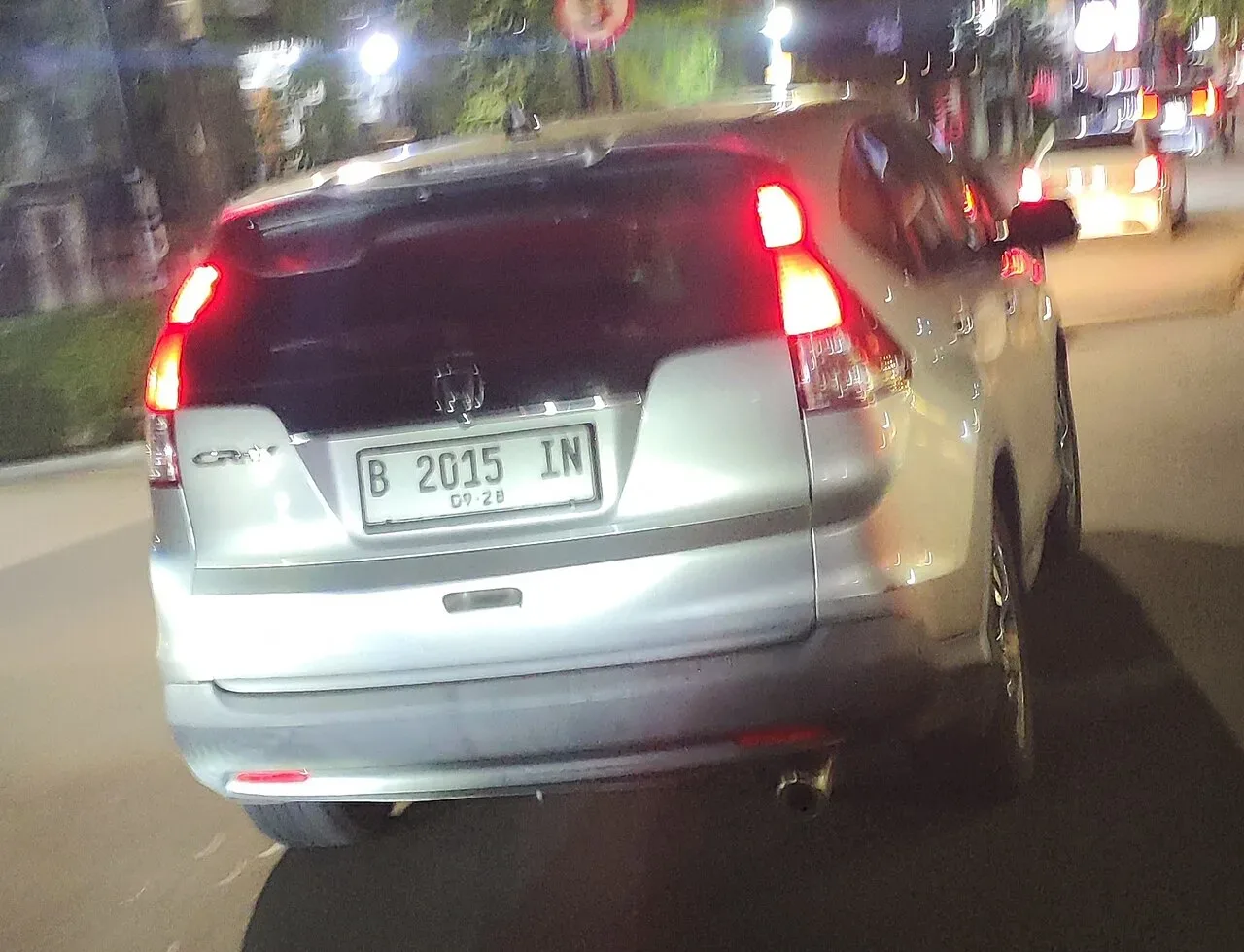 Honda CR-V, rear