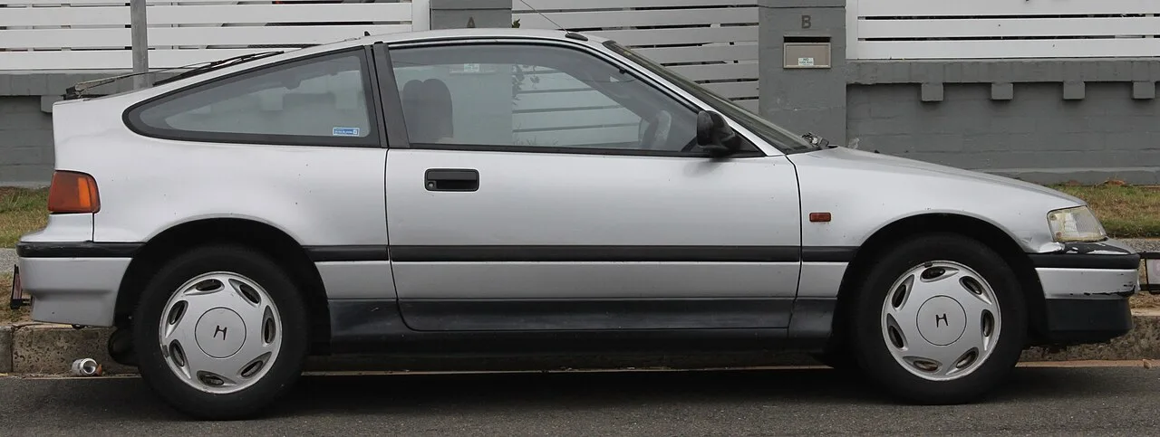 Honda CRX SiR, side