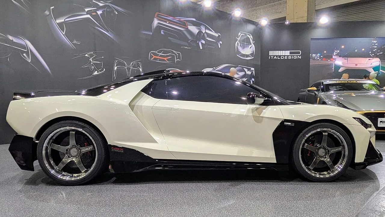 Honda NSX-R, side
