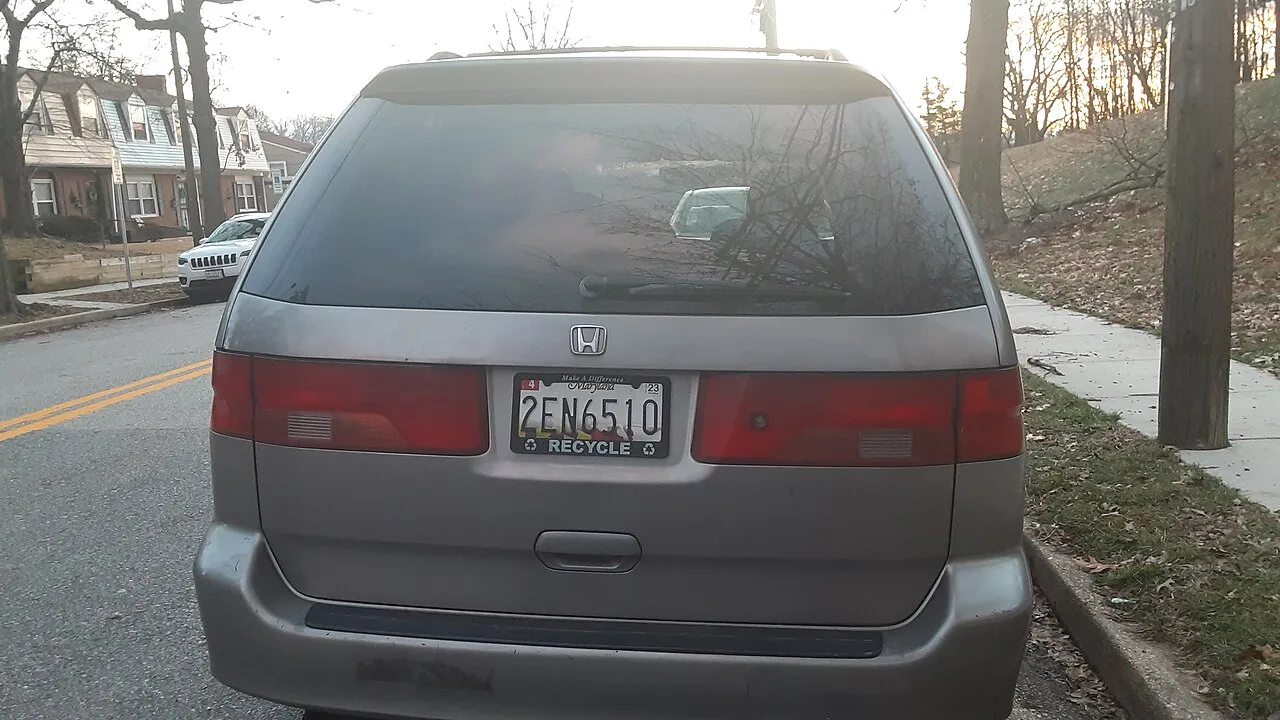 Honda Odyssey RA6–RA9, rear