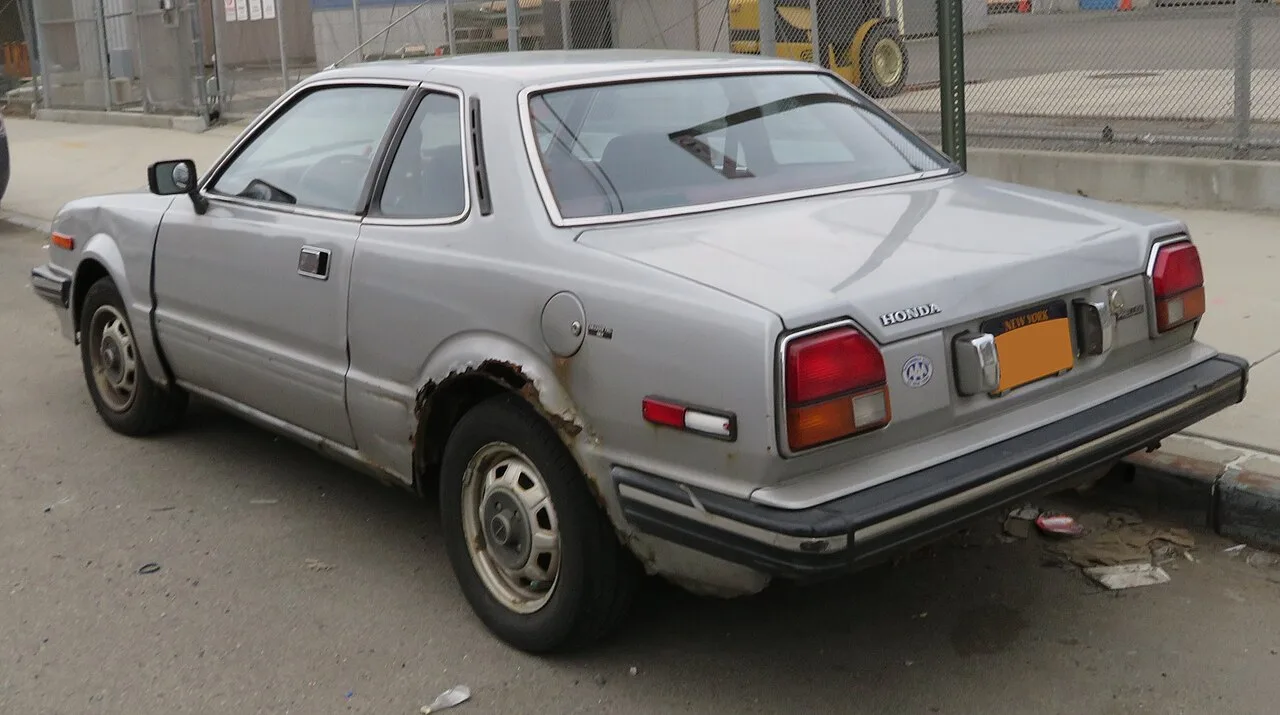 Honda Prelude SN, rear