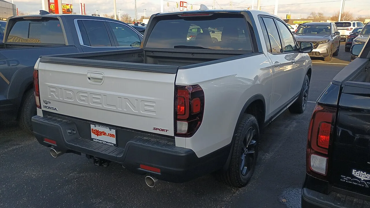Honda Ridgeline, rear