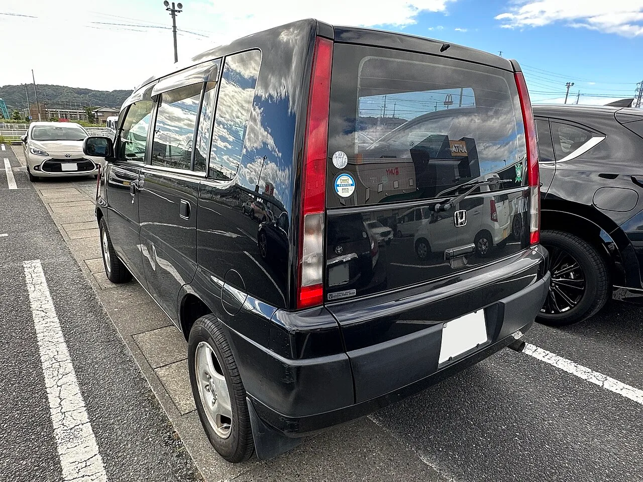 Honda S-MX, rear