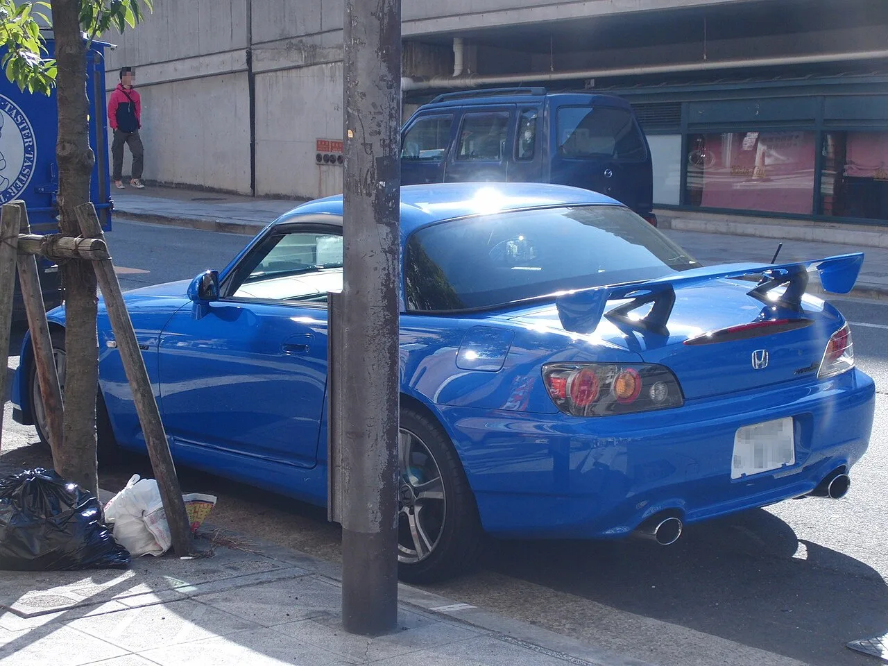 Honda S2000 AP2, rear