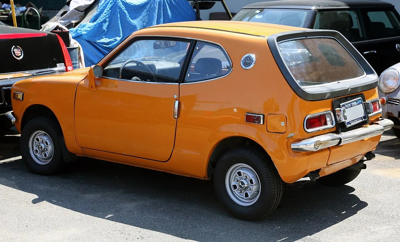 Honda Z360 / Z600, rear