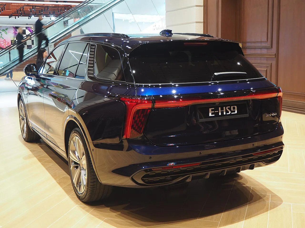 Hongqi E-HS9, rear