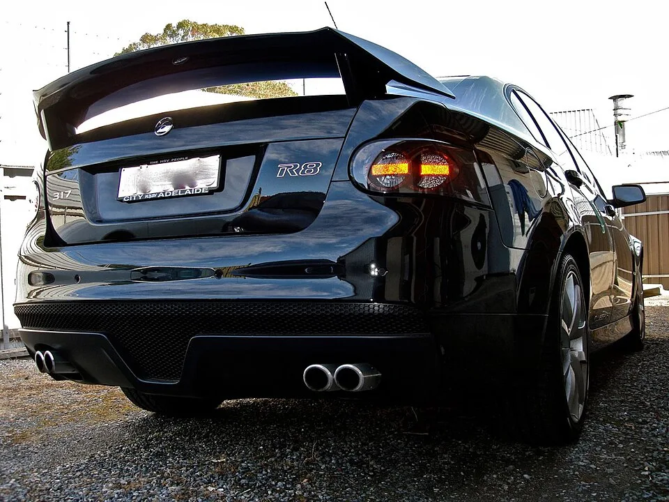 HSV ClubSport VN, rear