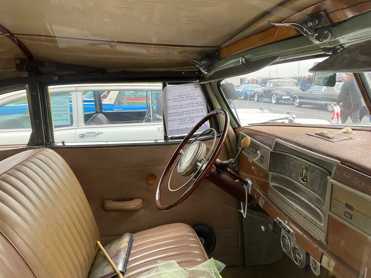 Hudson Super Six, interior