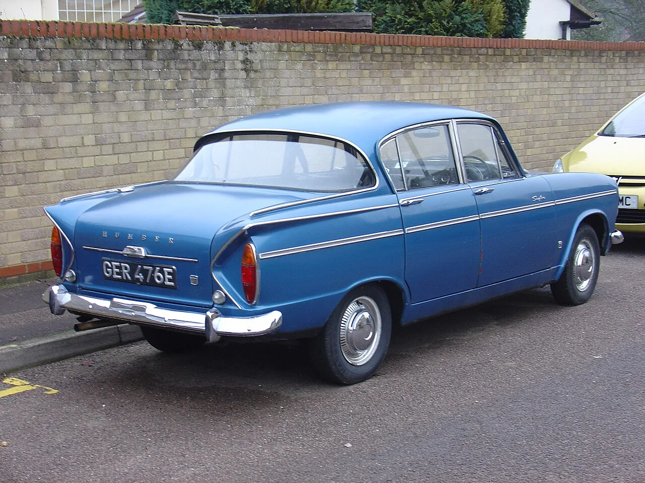 Humber Sceptre Mk III, rear
