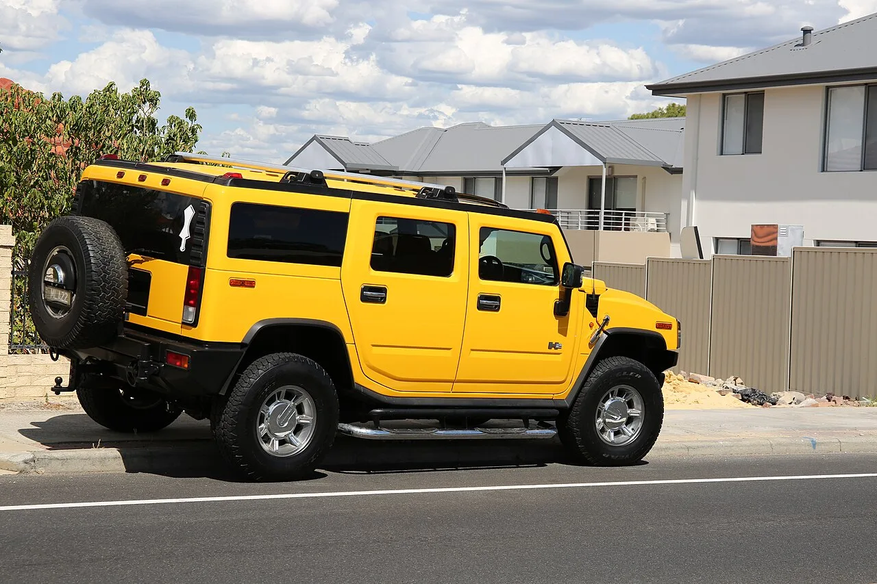 Hummer H2, side