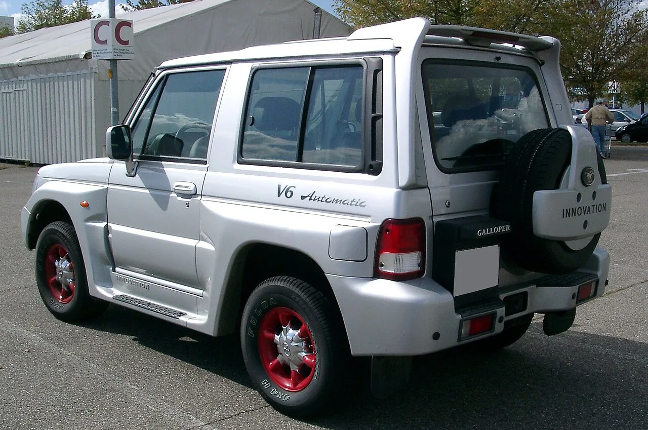 Hyundai Galloper second generation, rear