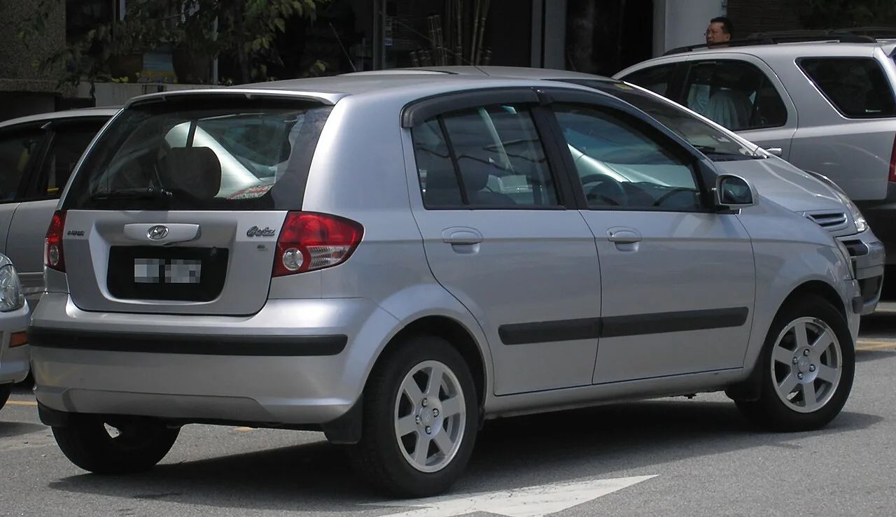 Hyundai Getz TB, side