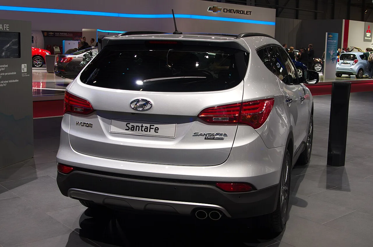 Hyundai Santa Fe, rear