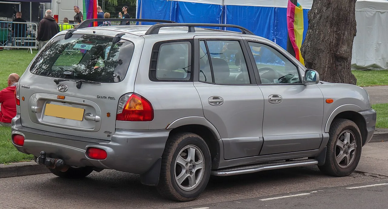Hyundai Santa Fe, rear