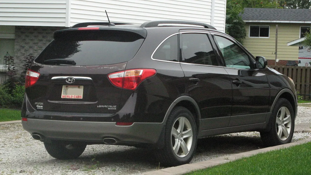 Hyundai Veracruz, rear