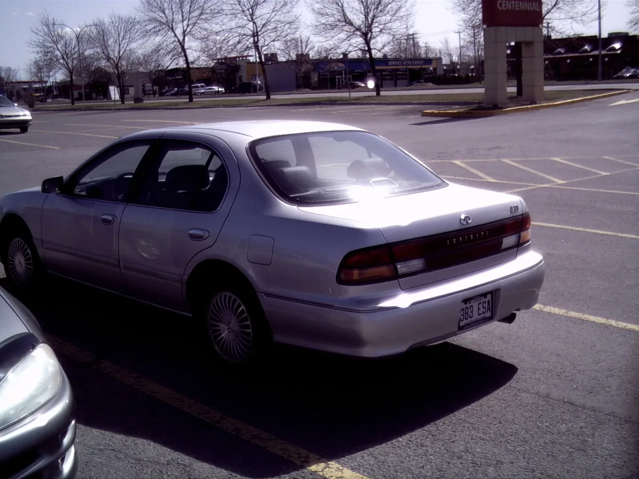 Infiniti I30, rear