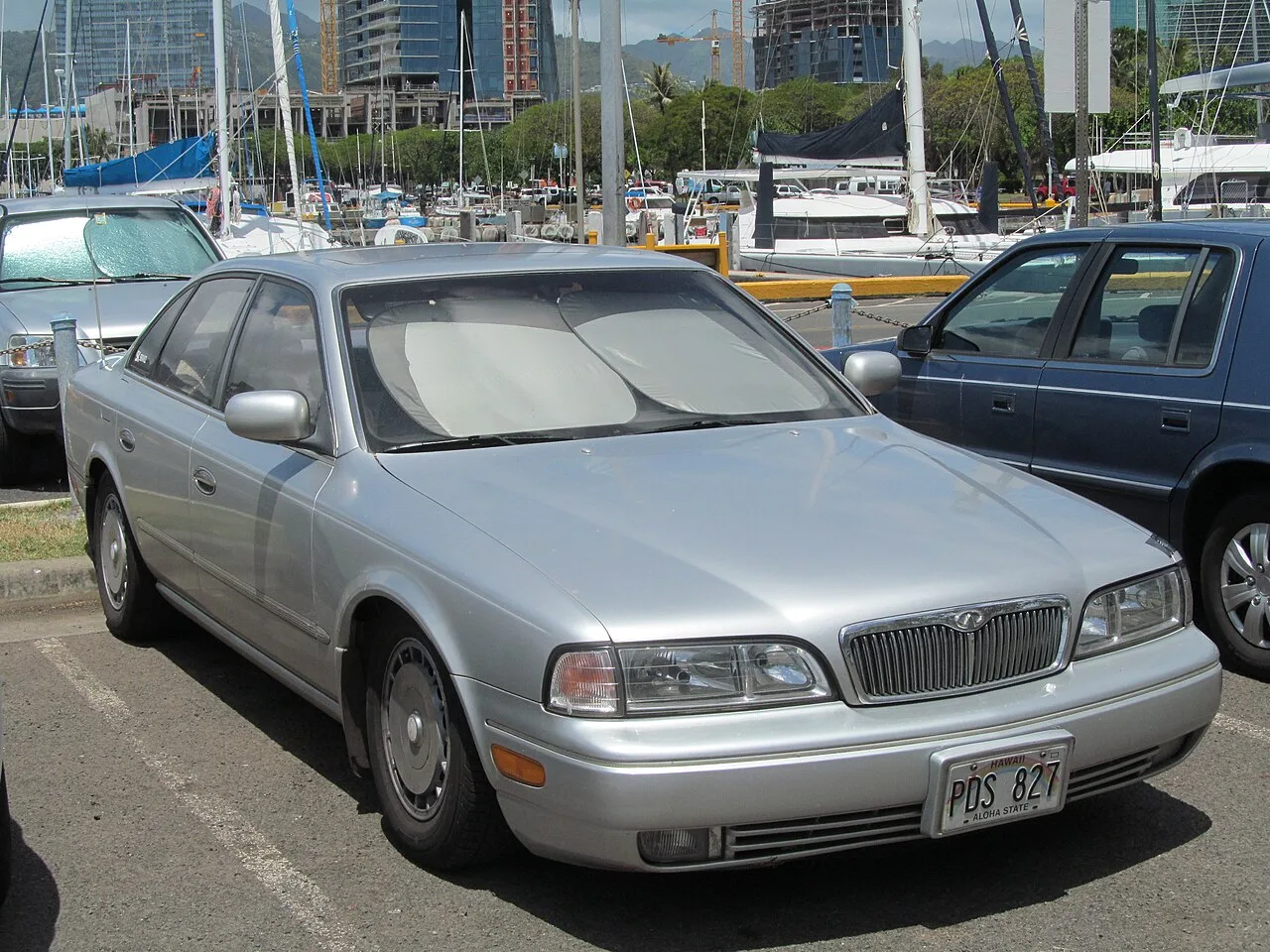 Infiniti Q45, interior