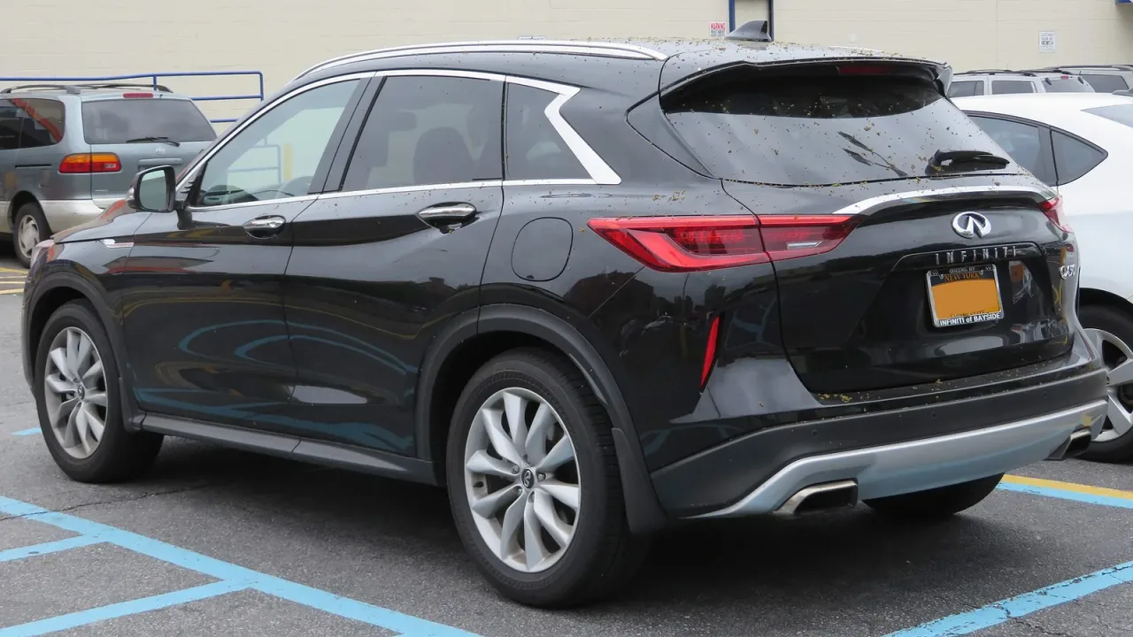 Infiniti QX50, rear