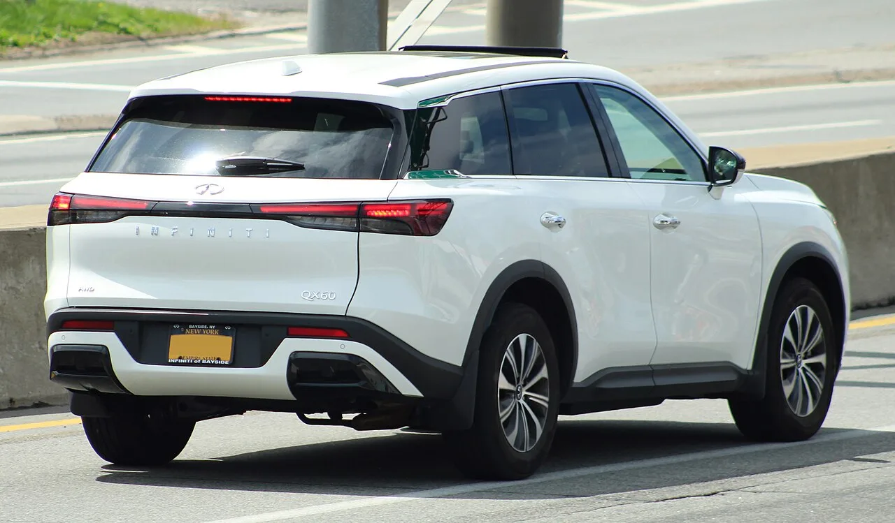 Infiniti QX60, rear