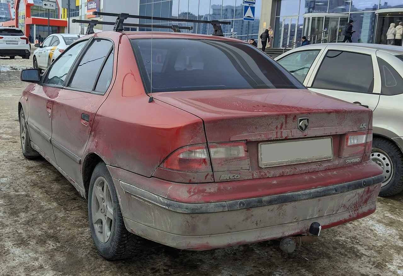 Iran Khodro Samand, rear