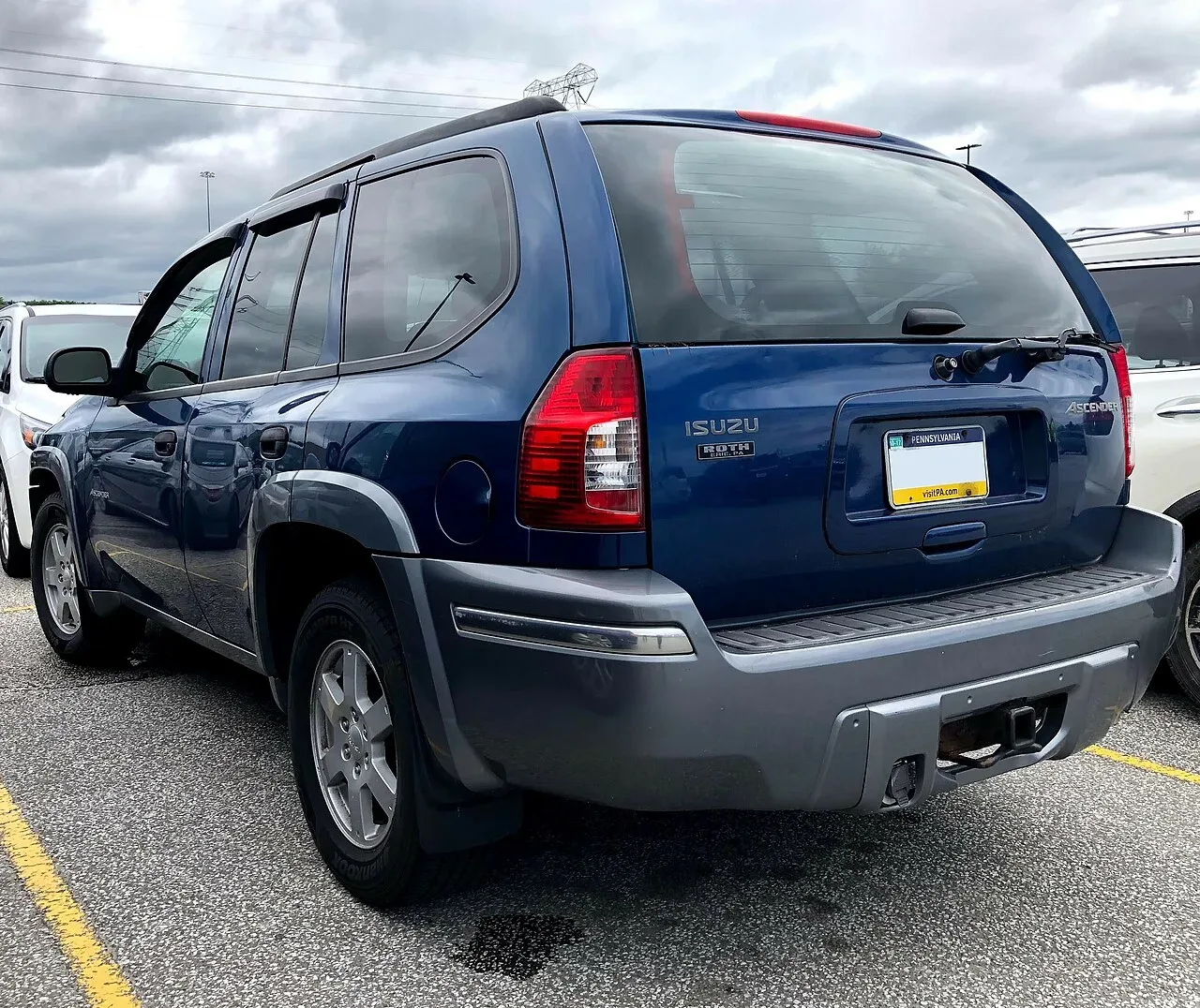 Isuzu Ascender, rear