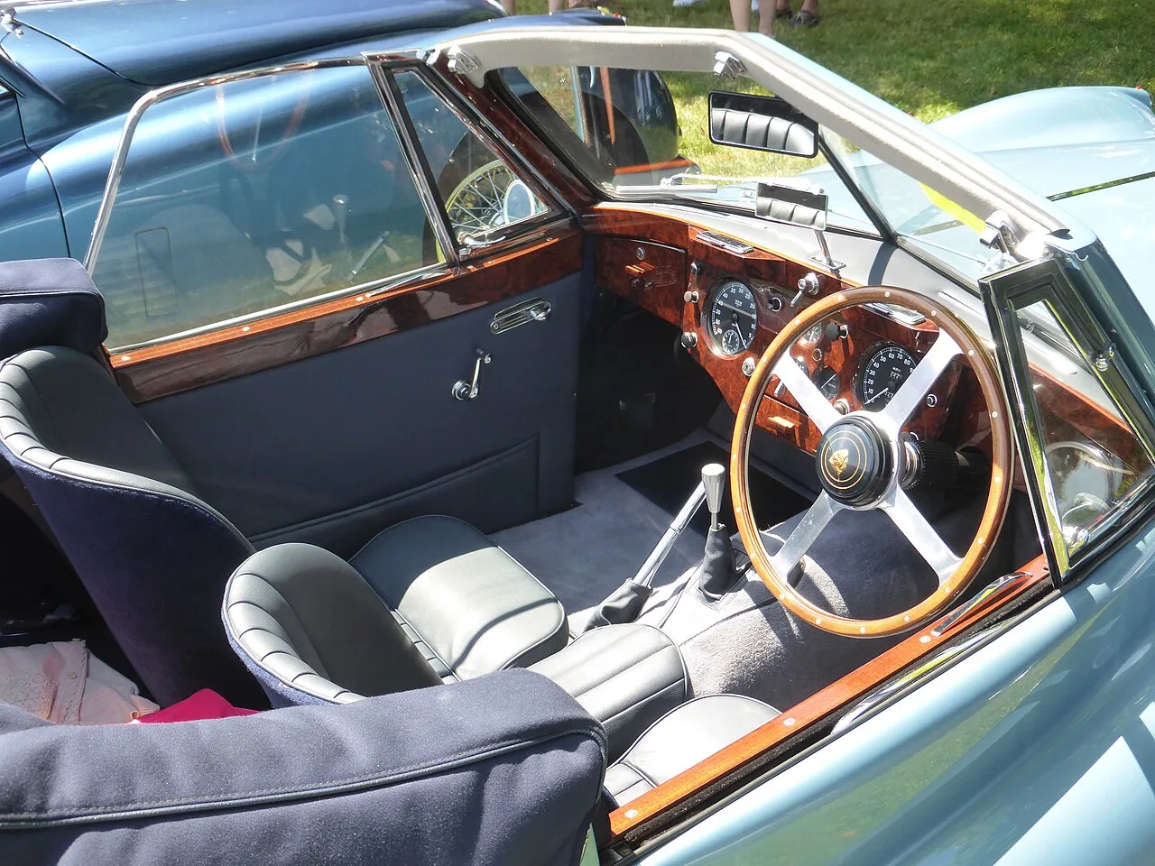 Jaguar XK140, interior