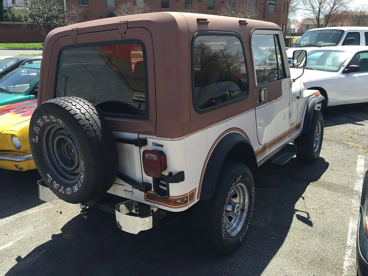 Jeep CJ-3B, interior