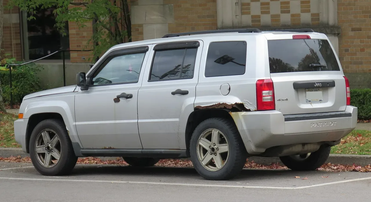 Jeep Patriot, rear