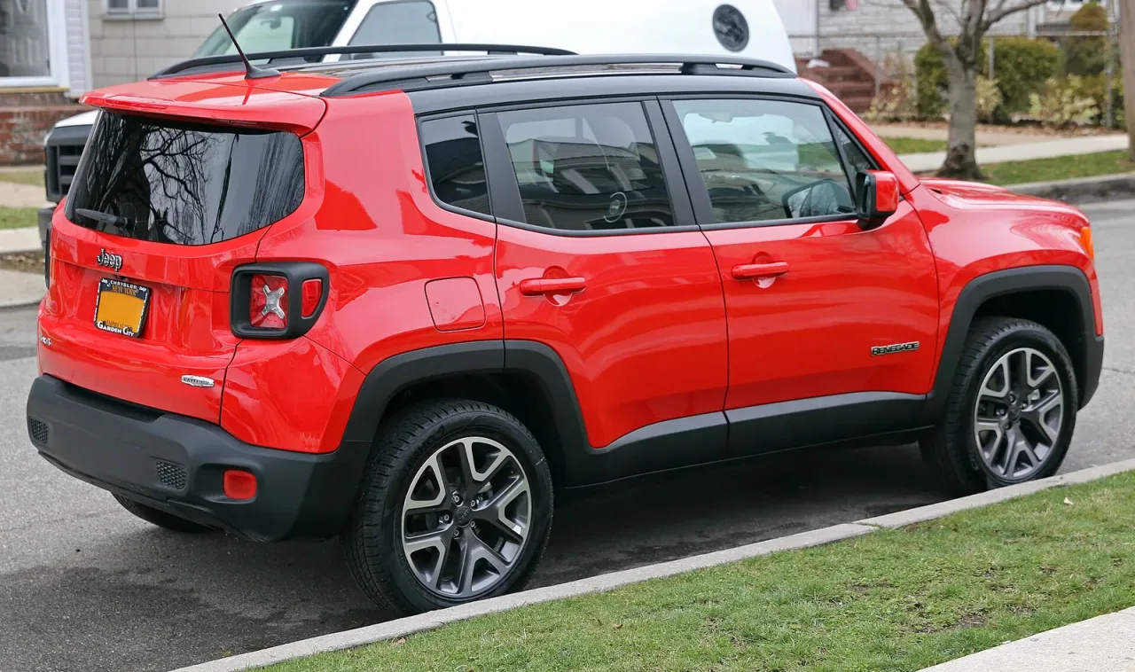 Jeep Renegade, rear