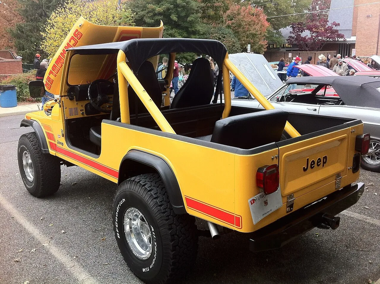 Jeep Scrambler Pickup, rear