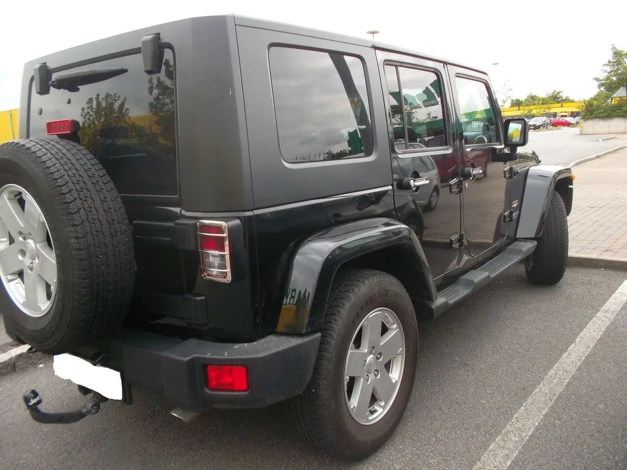 Jeep Wrangler/TJ, rear