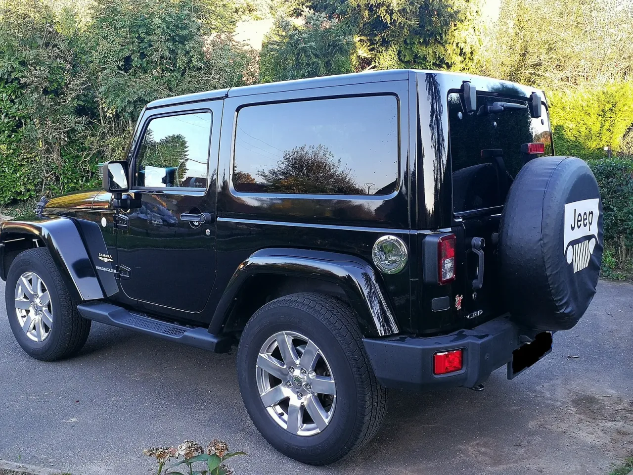 Jeep Wrangler, rear