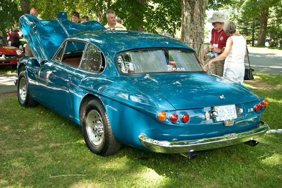 Jensen C-V8, rear