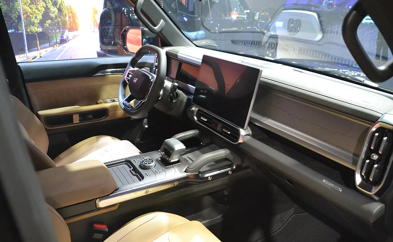 Jetour T2, interior