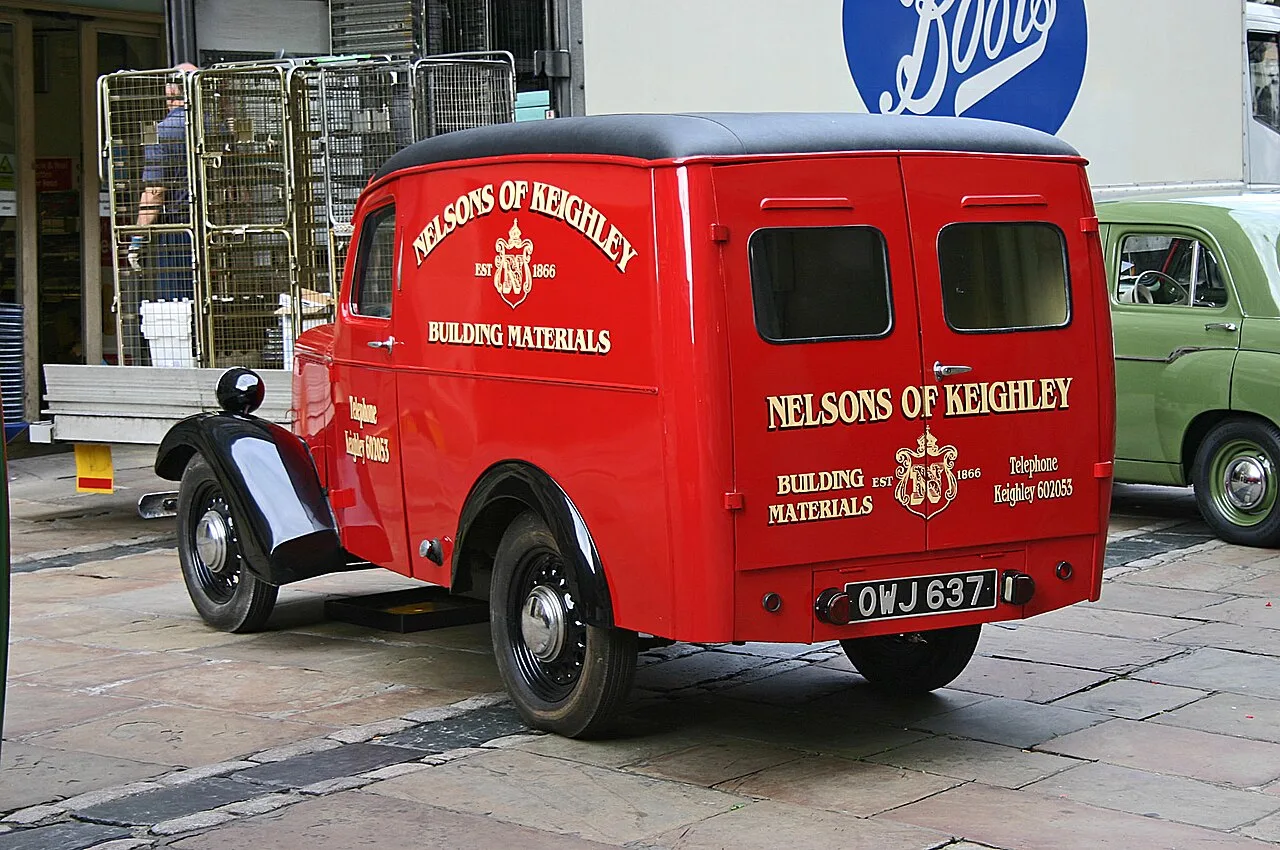 Jowett Bradford, rear